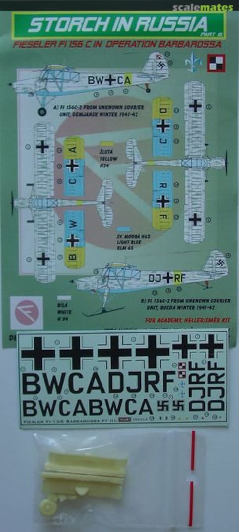 Boxart Fieseler Fi 156C DEC72157 Kora Models