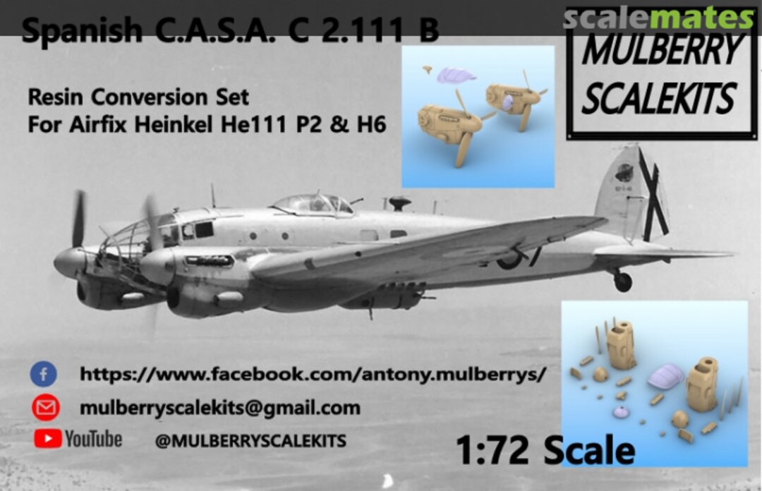 Boxart Spanish C.A.S.A. C 2.111 B conversion set N/A Mulberry Scalekits