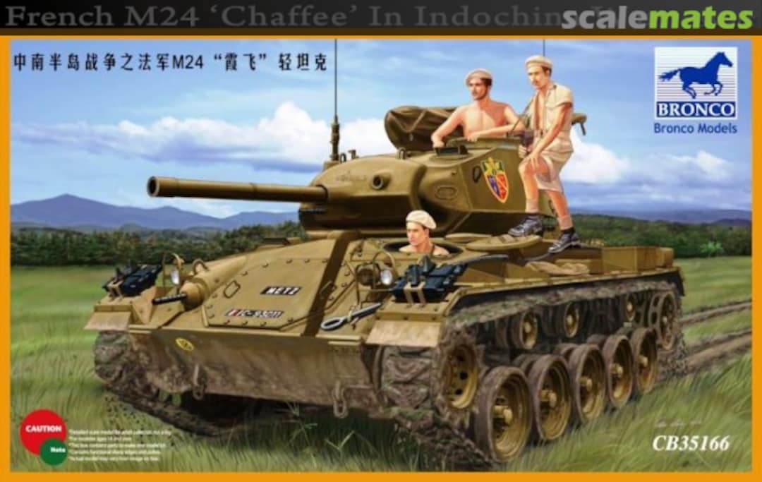 Boxart M24 'Chaffee' In Indochina War CB35166 Bronco