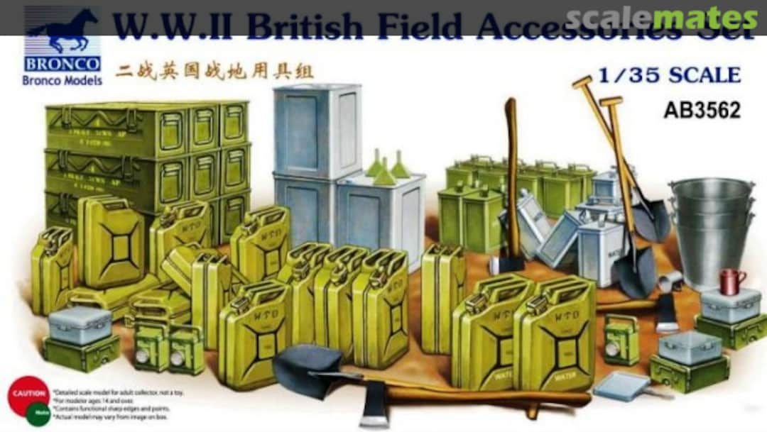 Boxart Field Accessories Set AB3562 Bronco