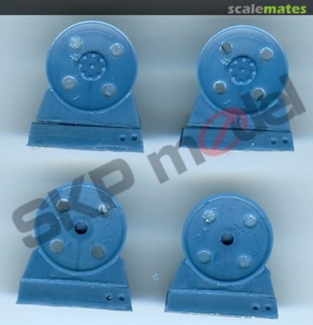 Boxart Idler Wheels for Hetzer - 4D SKP 062 SKP model