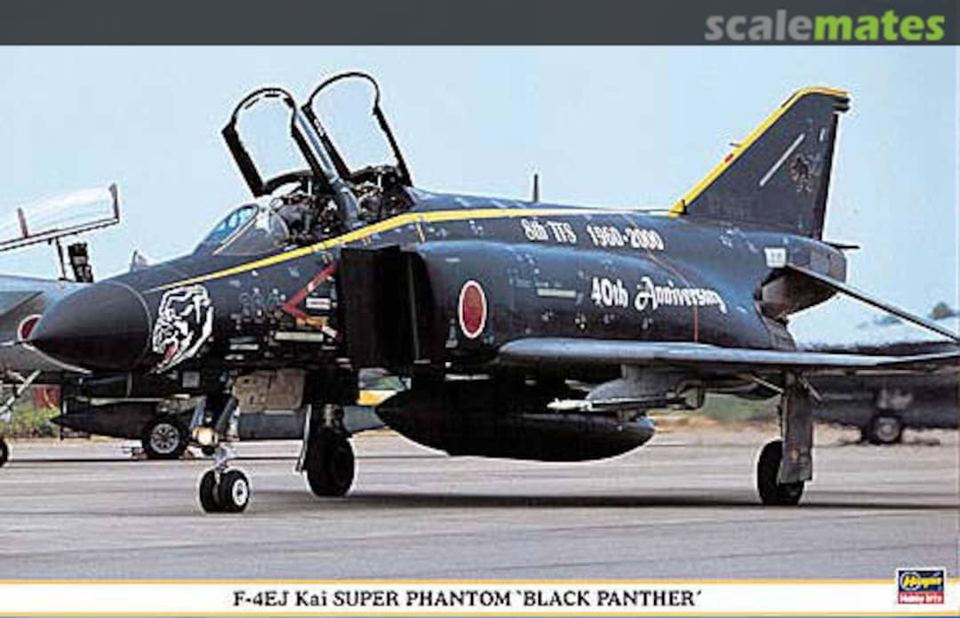 Boxart F-4EJ Kai Super Phantom `Black Panther´ 09380 Hasegawa