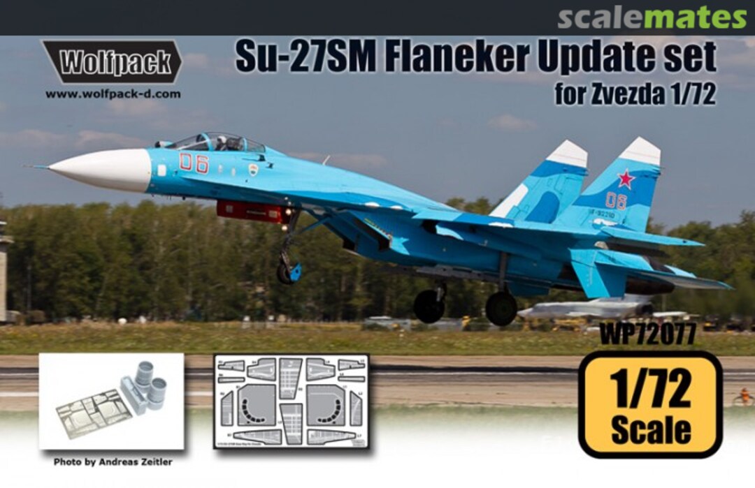 Boxart Su-27SM Flanker Mod.1 Update Set WP72077 Wolfpack