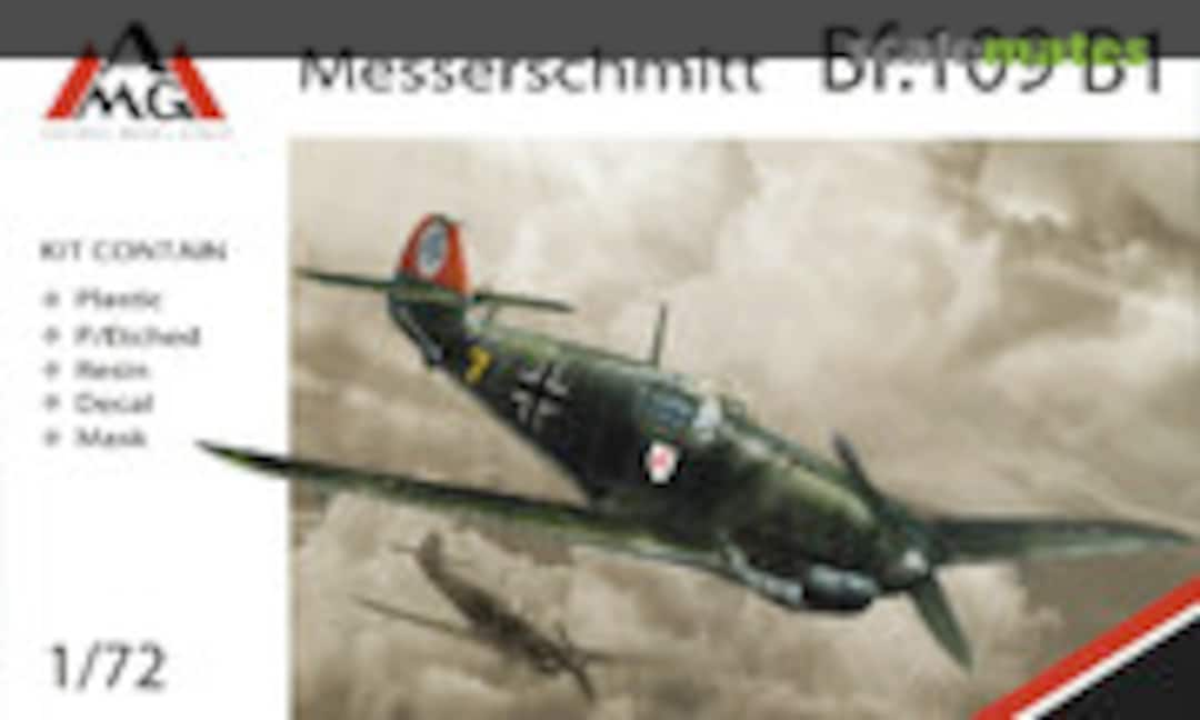 1:72 Messerschmitt Bf.109 B1 (AMG 72403)