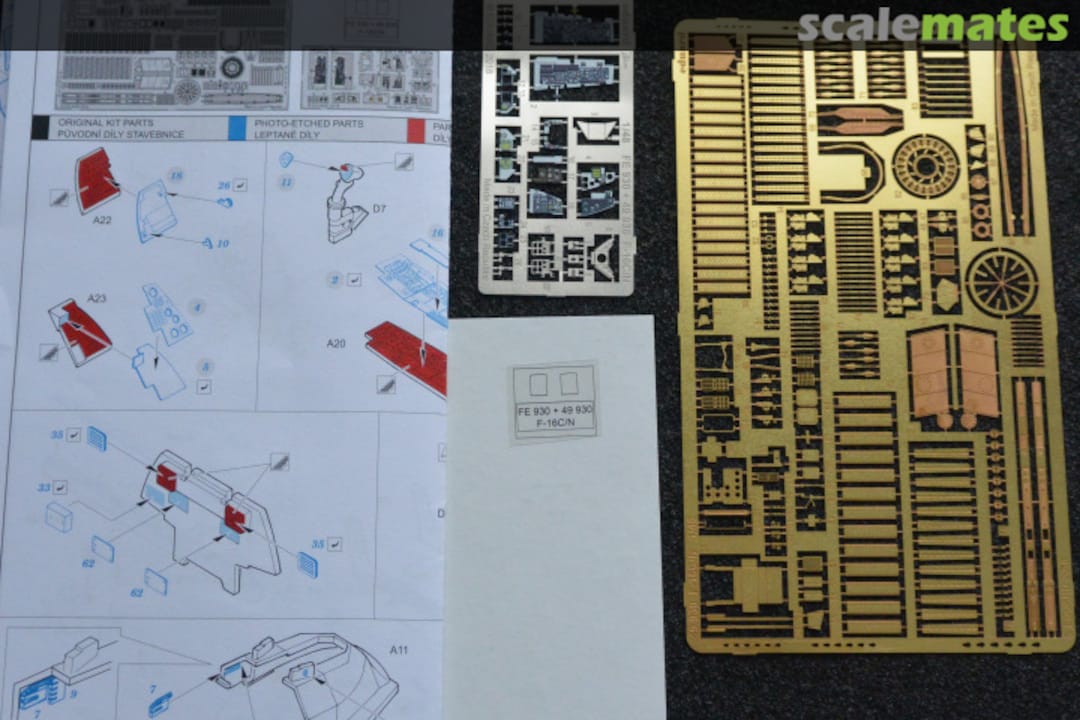 Contents F-16C/N 49930 Eduard