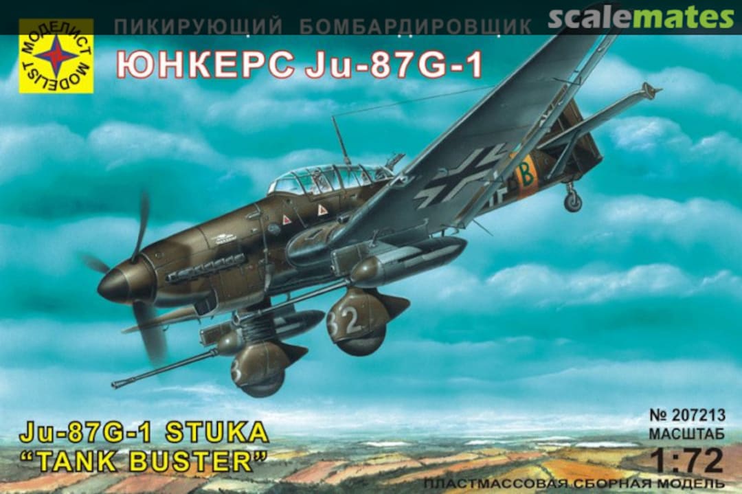 Boxart Ju-87G-1 STUKA "Tank Buster" 207213 Modelist