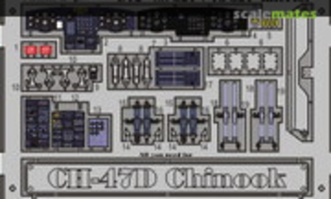 1:72 CH-47D interior S.A. (Eduard SS321)