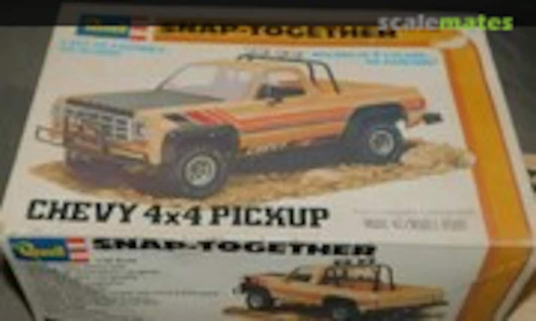 1:25 Chevy 4x4 Pickup (Revell 6200)