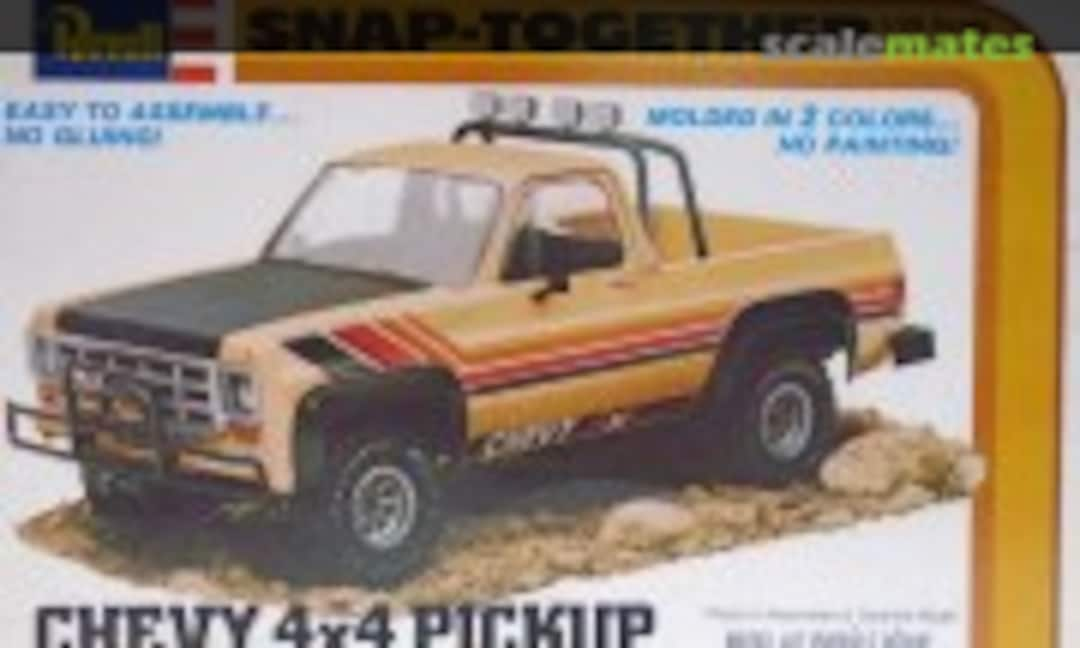 1:25 Chevy 4x4 Pickup (Revell 6200)