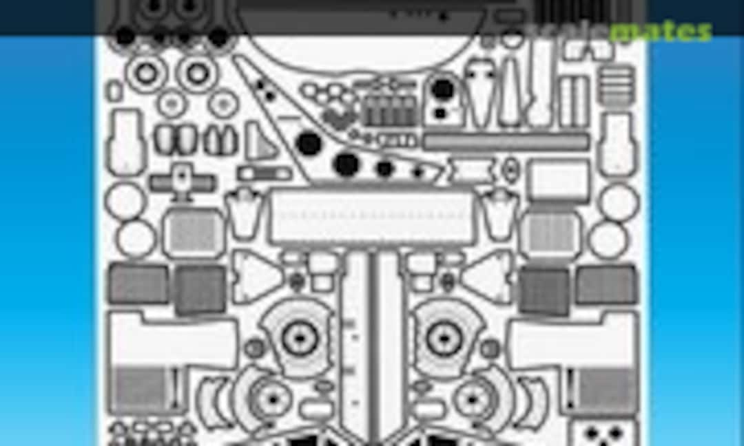 1:24 Porsche 956 Photoetch Detail Set (Scale Motorsport 8022)