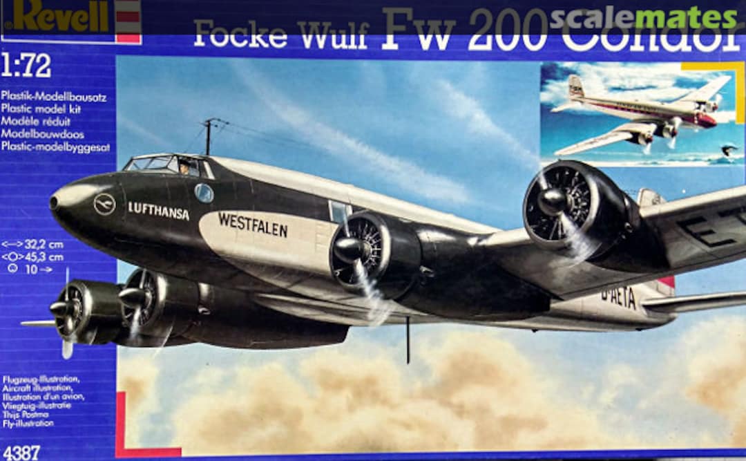 Boxart Focke Wulf Fw 200 Condor 4387 Revell