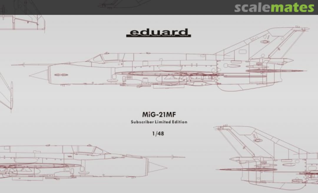 Boxart MiG-21MF 1153X Eduard