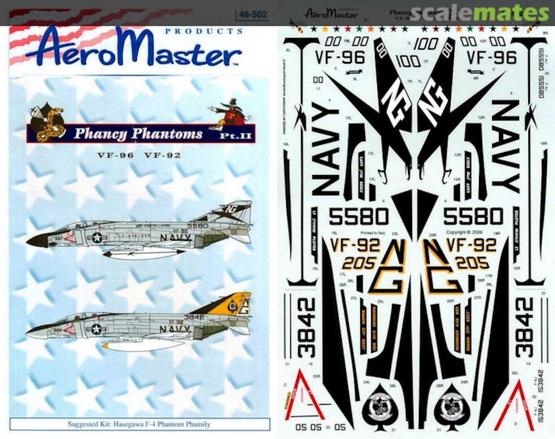 Boxart Phancy Phantoms Pt. II 48-502 AeroMaster