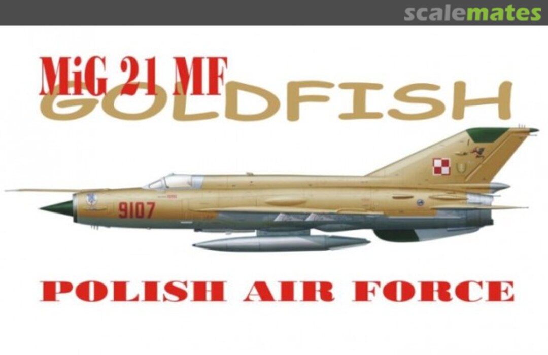 Boxart MiG-21MF Goldfish  Akkura