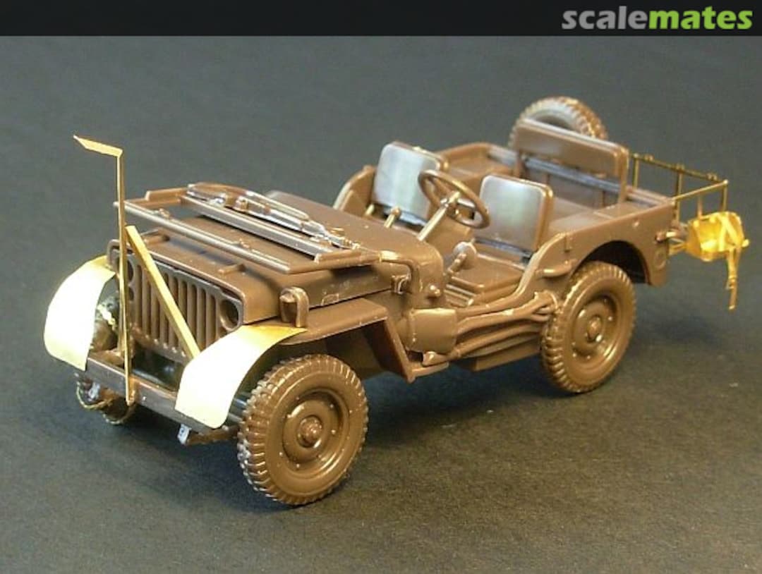 Boxart WWII 1/4 ton 4x4 truck field accessories AVM48003 Minor