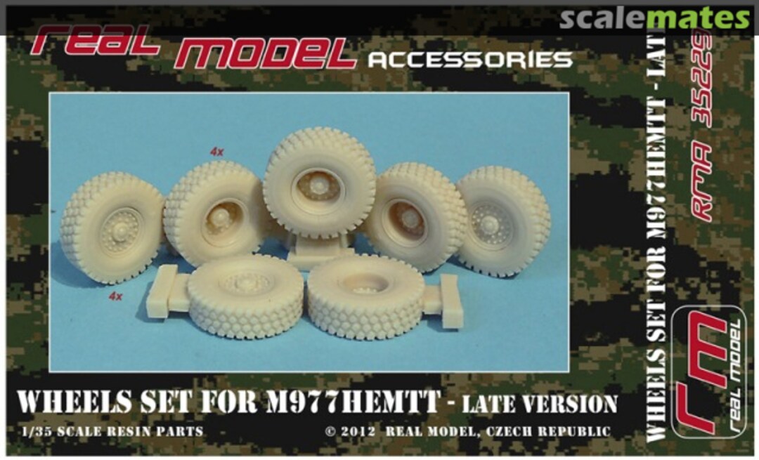 Boxart Wheels Set for M977 HEMTT - Late Version RMA35229 Real Model