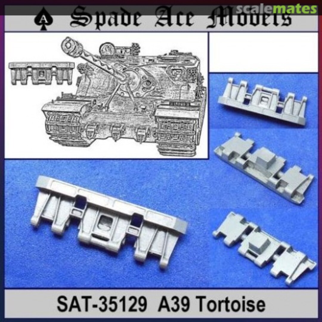 Boxart Metal Track A39 Tortoise SAT-35129 Spade Ace Models