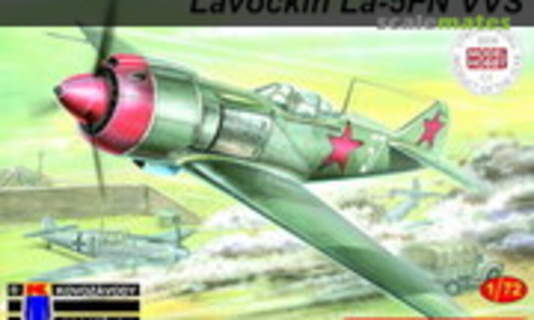 1:72 Lavochkin La-5FN &quot;VVS&quot; (Kovozávody Prostějov KPM0034)