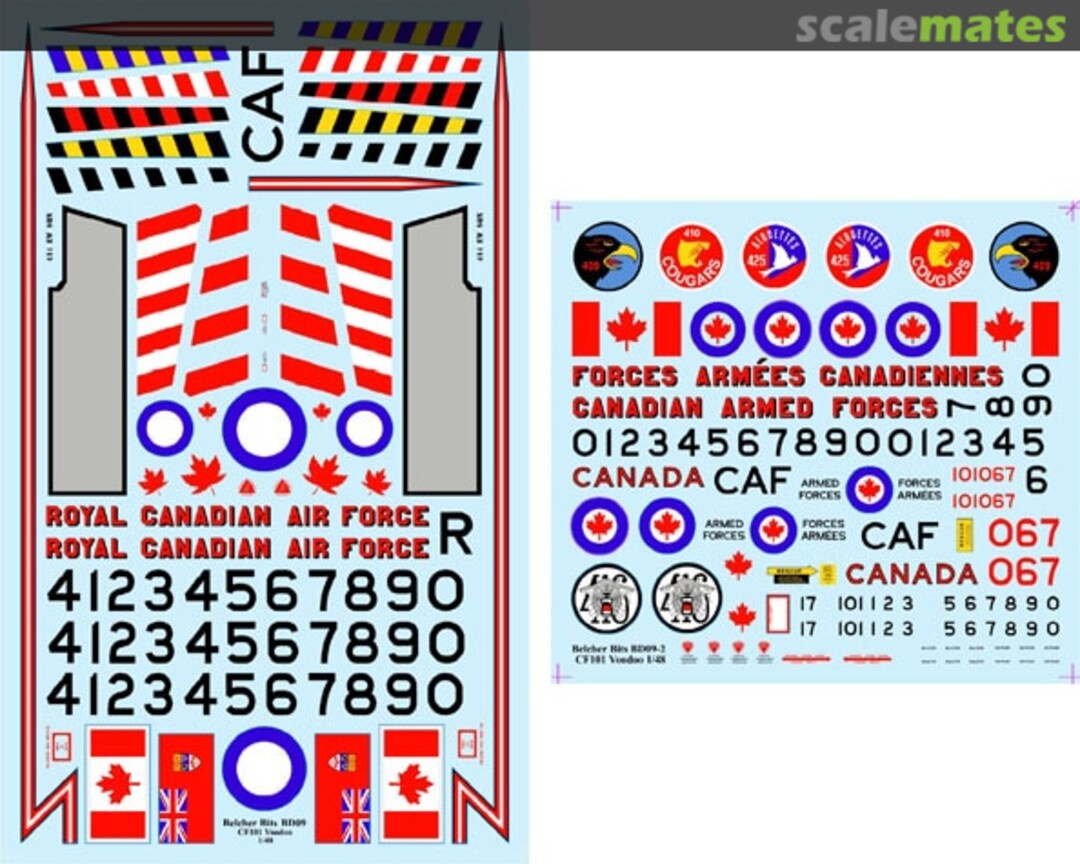 Boxart Canadian CF-101 Voodoo BD09 Belcher Bits