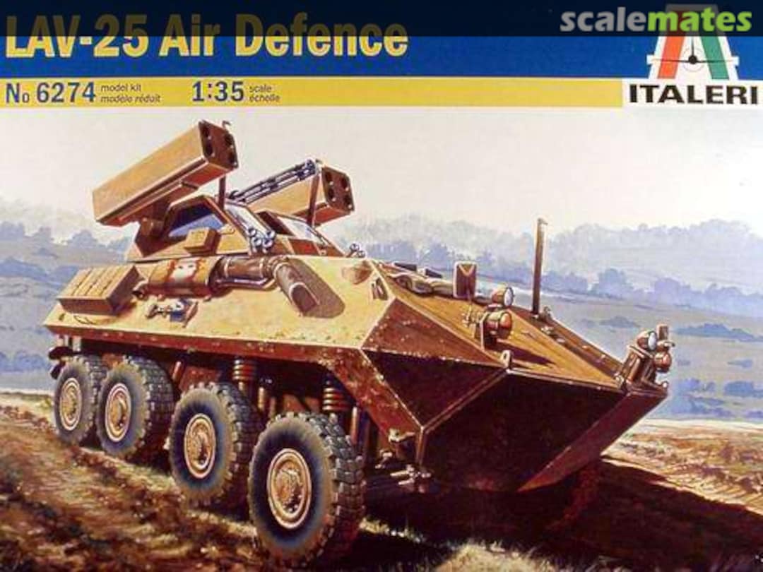 Boxart LAV-25 Air Defence 6274 Italeri