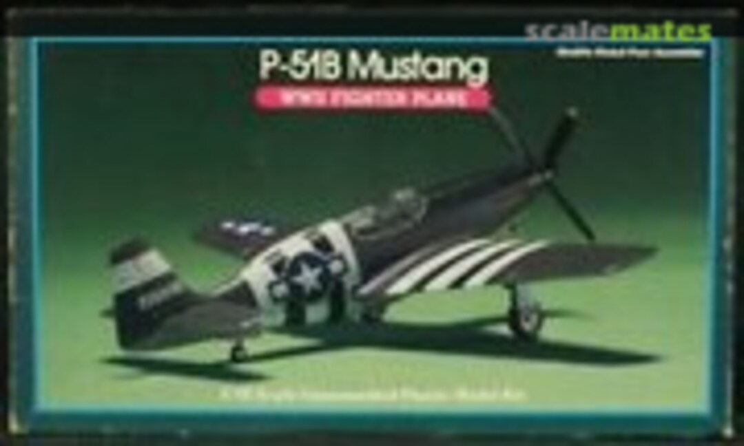 1:72 P-51B Mustang (Lindberg 591U)