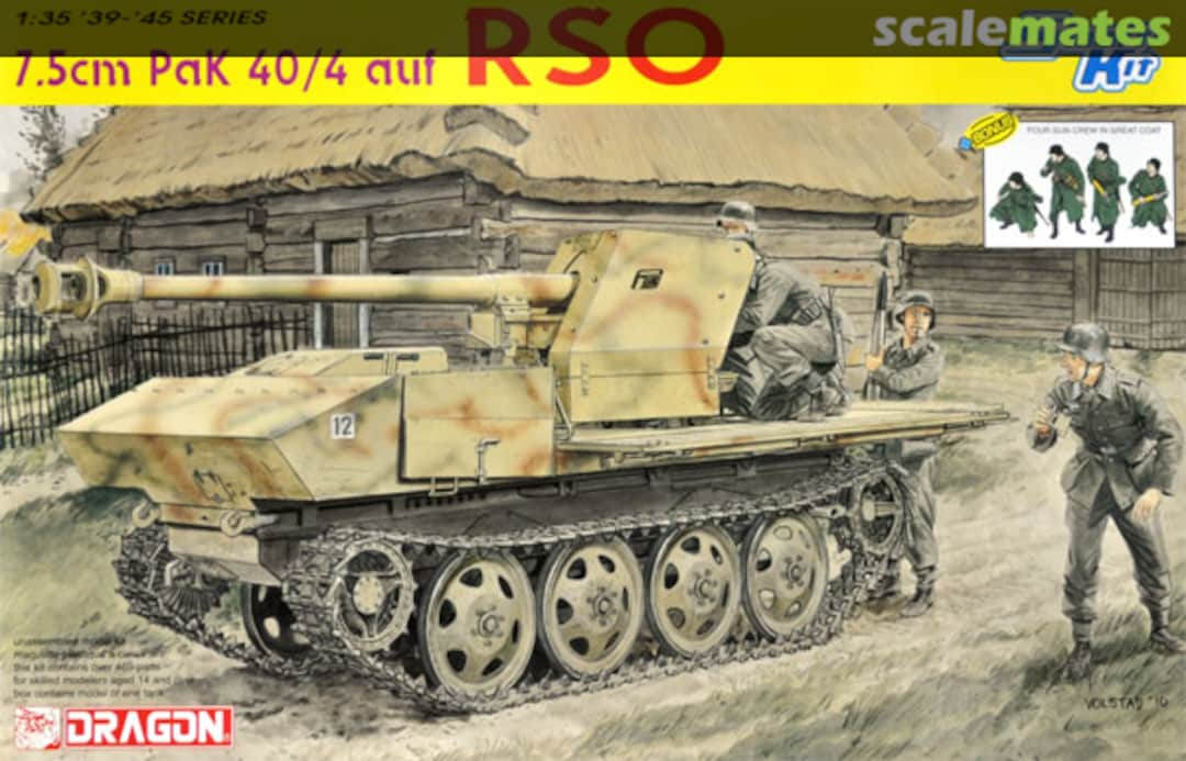 Boxart 7.5cm Pak 40/4 auf RSO 6640F Dragon