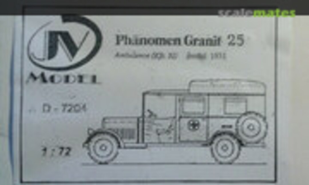 Phänomen Granit 25 (JV Model D-7204)