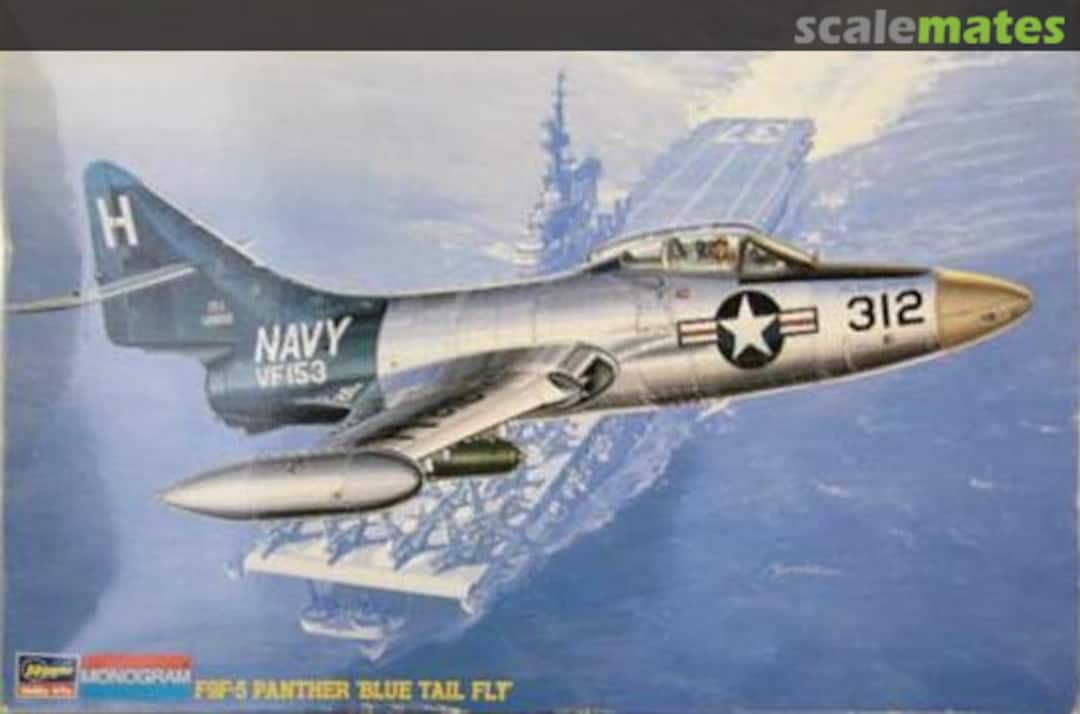 Boxart F9F-5 Panther 'Blue Tail Fly' 86365 Hasegawa