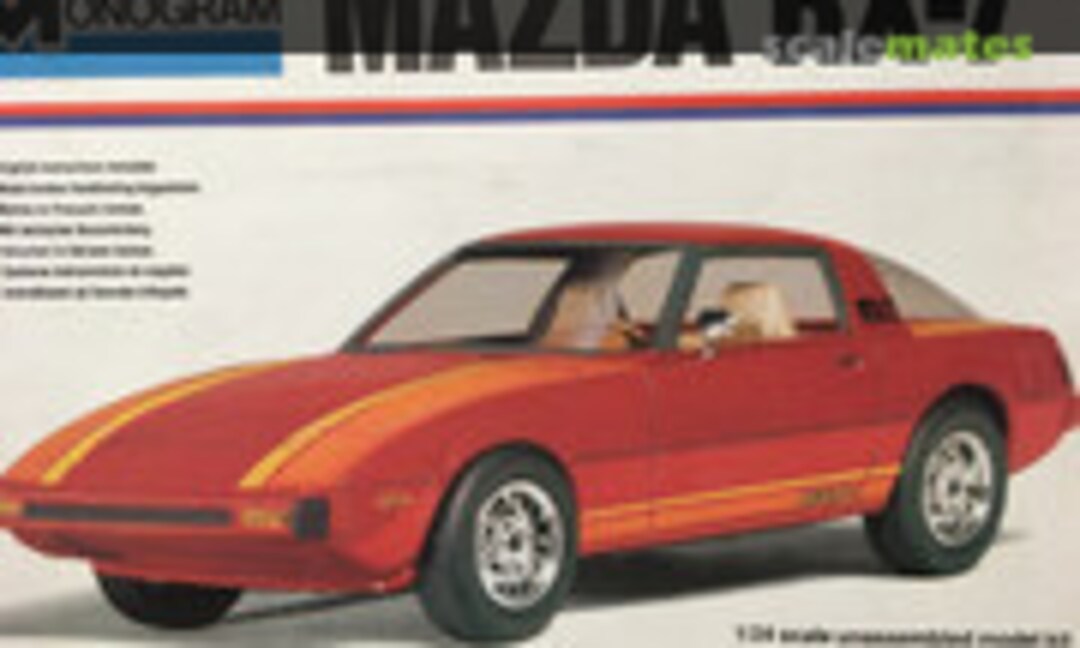 1:24 mazda rx7 (Monogram 2257)