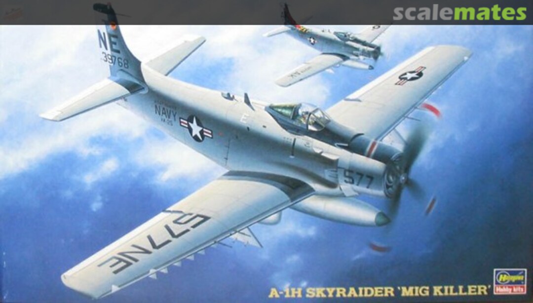 Boxart A-1H Skyraider "MiG Killer" 51467 Hasegawa