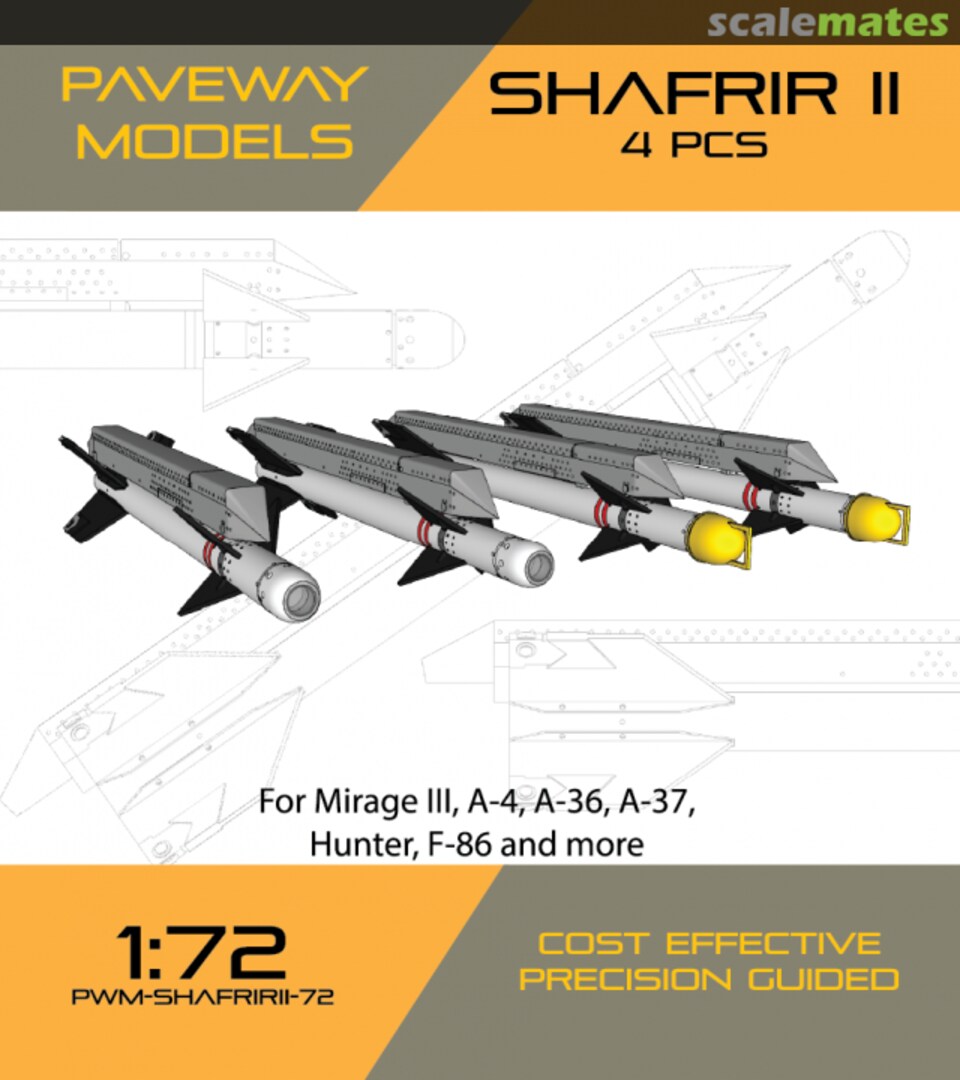 Boxart Shafrir II PWM-SHAFRIRII-72 Paveway Models