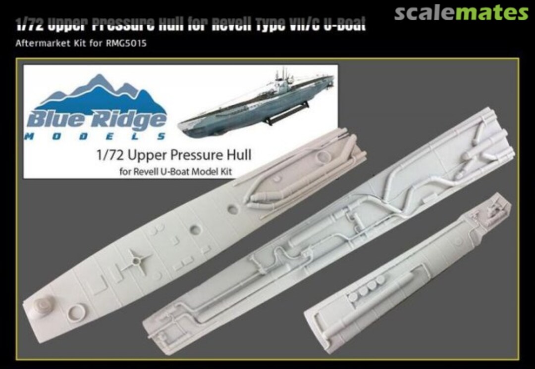 Boxart Submarine Upper Pressure Hull BRM-72001 Blue Ridge Models