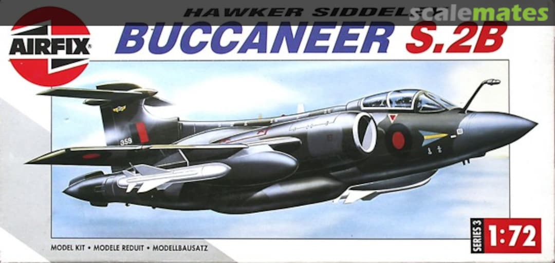 Boxart Hawker Siddeley Buccaneer S.2B 03055 Airfix