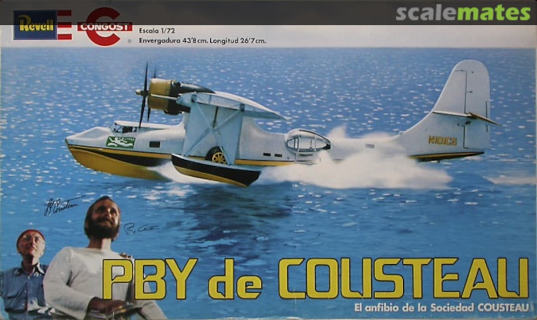 Boxart PBY de Cousteau H-576 Revell/Congost