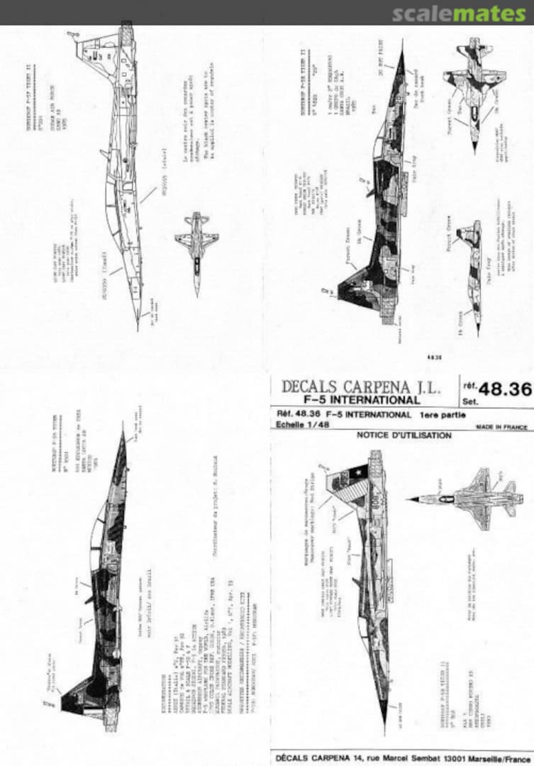 Contents F-5 International 48.36 Carpena