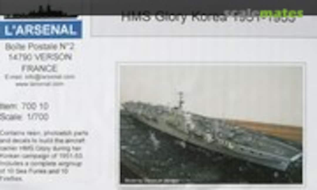 1:700 HMS Glory (L'Arsenal 700 10)