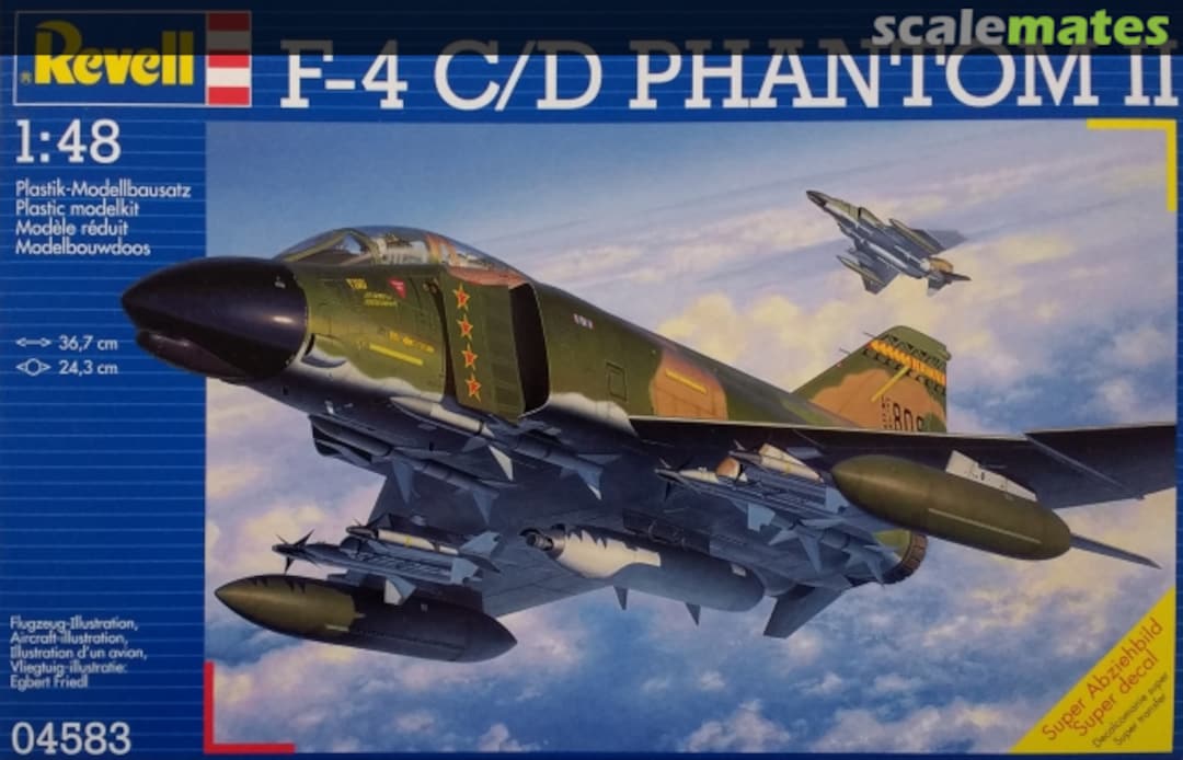 Boxart F-4 C/D Phantom II 04583 Revell