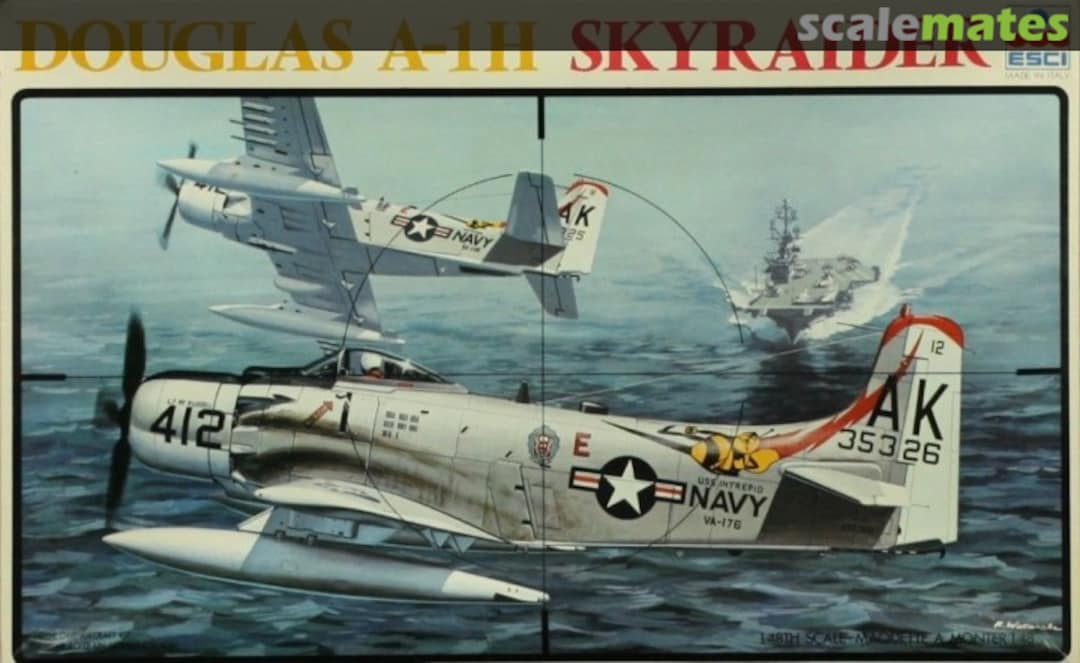 Boxart Douglas A-1H Skyraider 4045 ESCI