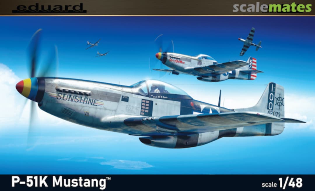 Boxart P-51K Mustang 82105 Eduard