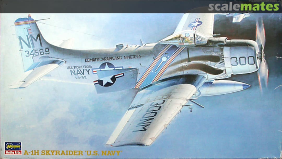 Boxart A-1H Skyraider `U.S. Navy´ 51406 Hasegawa