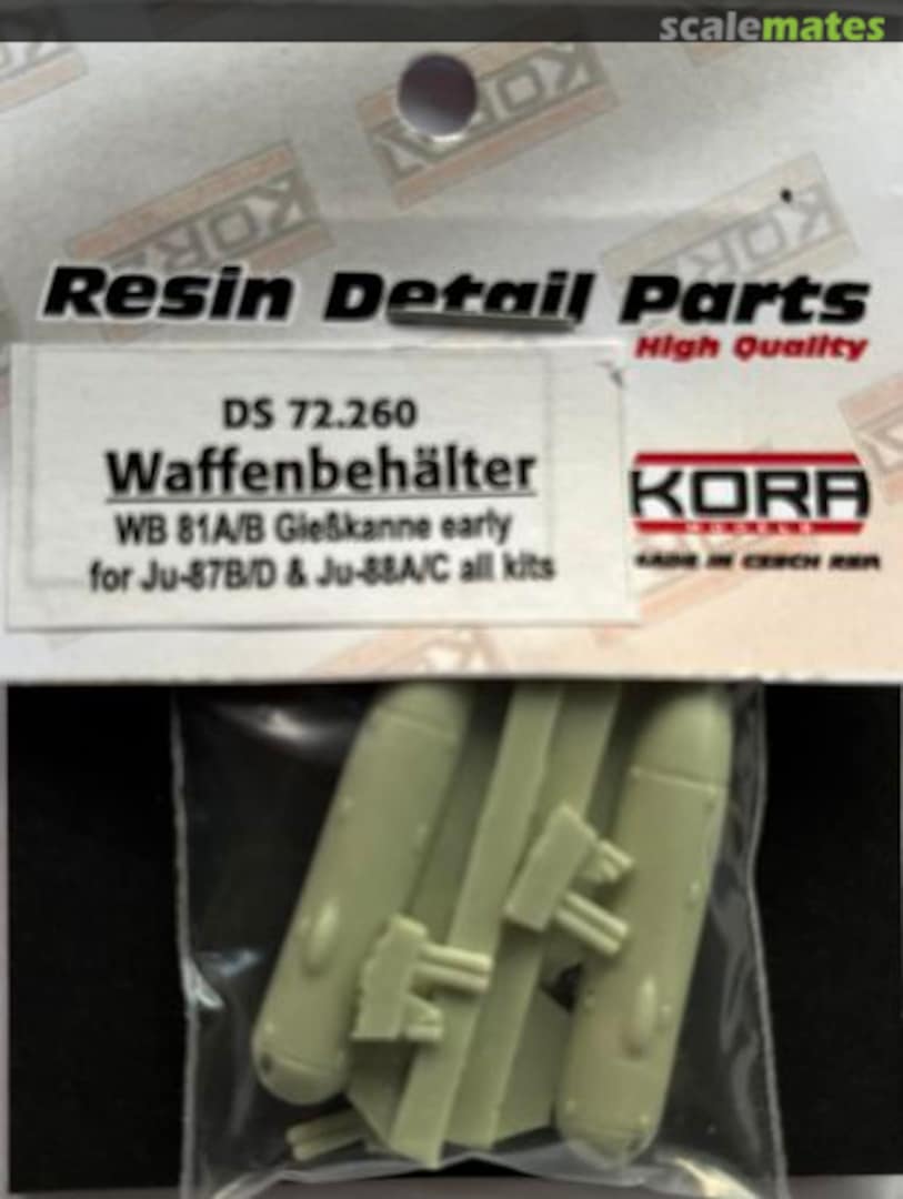 Boxart Waffenbehälter WB 81 A/B Giesskanne early DS 72.260 Kora Models