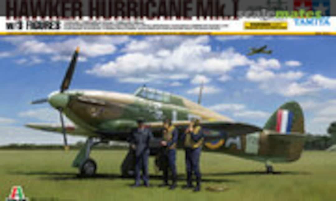 1:48 Hawker Hurricane Mk.I (w/3 Figures) (Tamiya 37011)