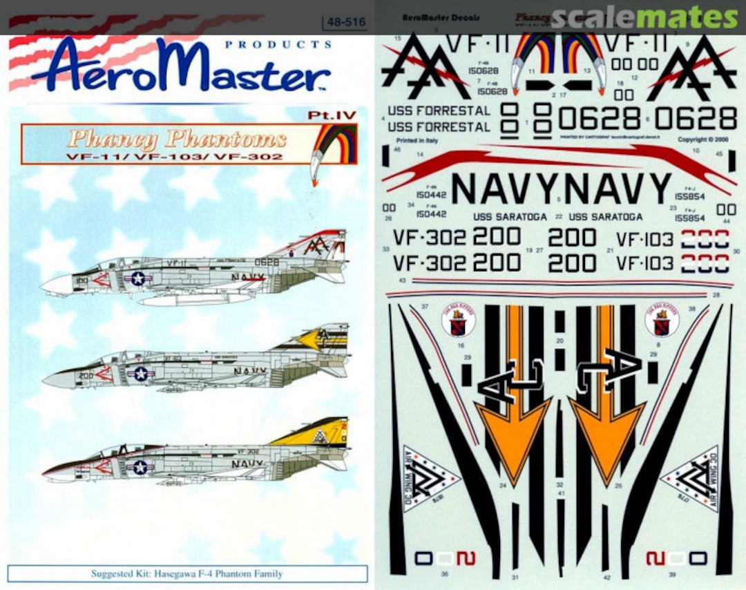 Boxart Phancy Phantoms Pt. IV 48-516 AeroMaster