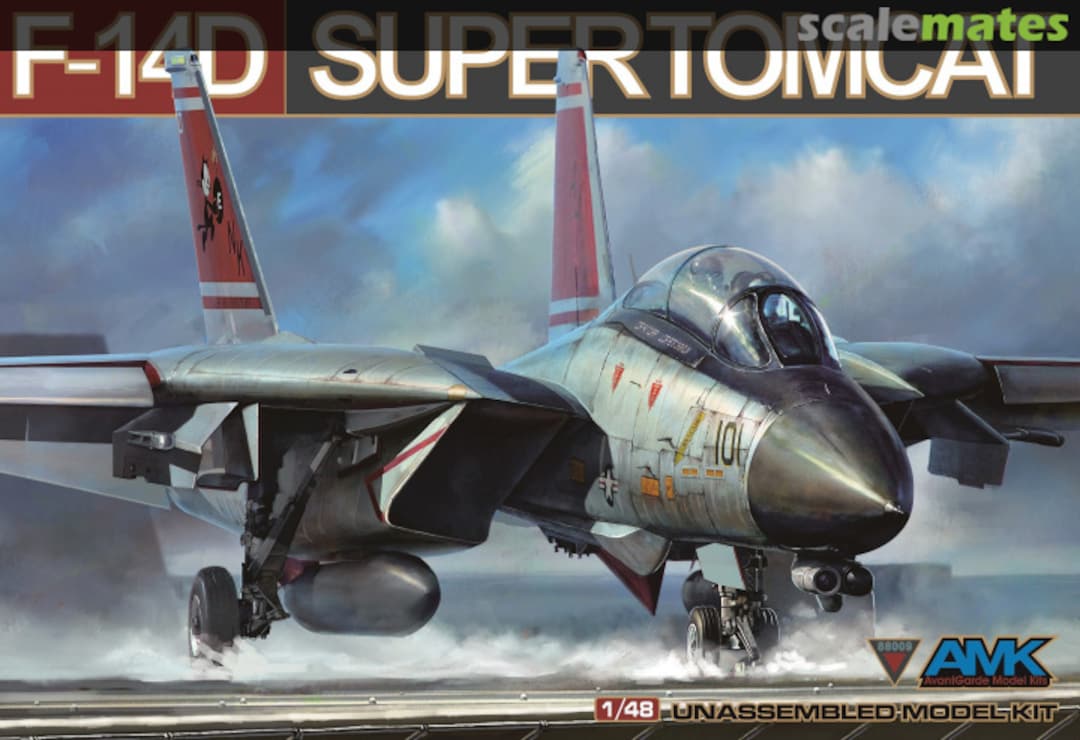 Boxart F-14D Super Tomcat 88009 AvantGarde Model Kits