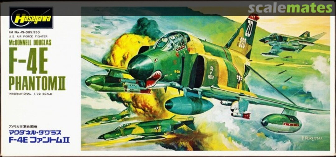 Boxart F-4E Phantom II JS-085 Hasegawa