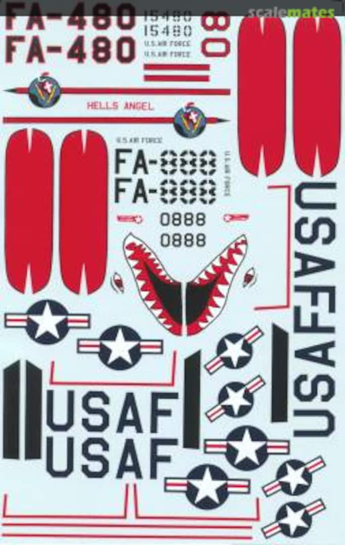 Boxart F-94B Starfires 48-34 Experts-Choice Decal