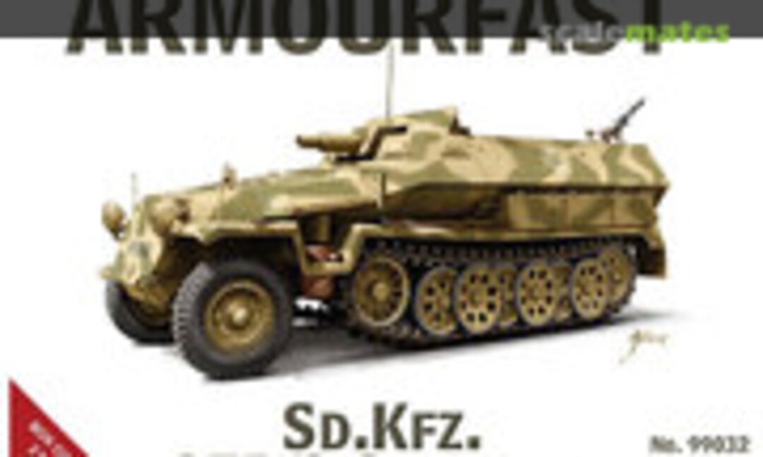 1:72 Sd.Kfz. 251/9 Ausf. C ‘Stummel‘ (Armourfast 99032)