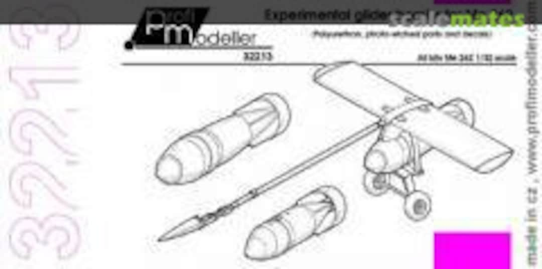 Boxart Experimental glider bombs for Me 262 32213 Profimodeller