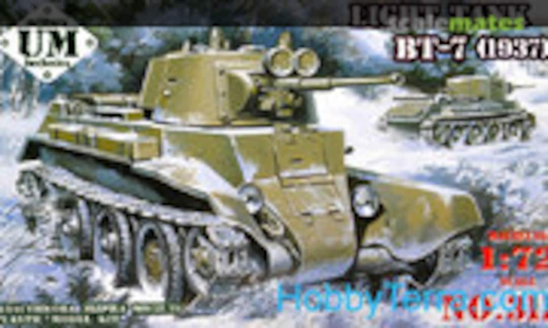 Light tank BT-7 (1937) (UM Military Technics 311)