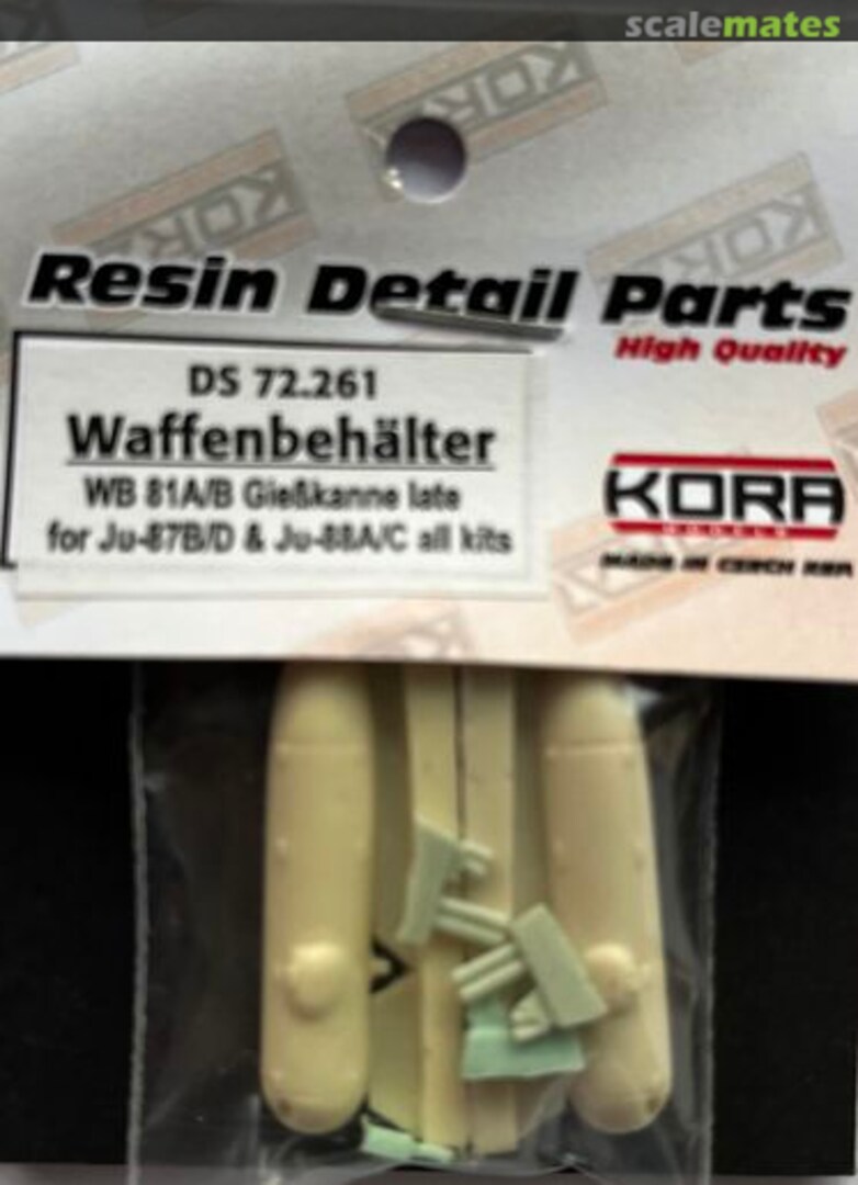 Boxart Waffenbehälter WB 81 A/B Giesskanne late DS72261 Kora Models